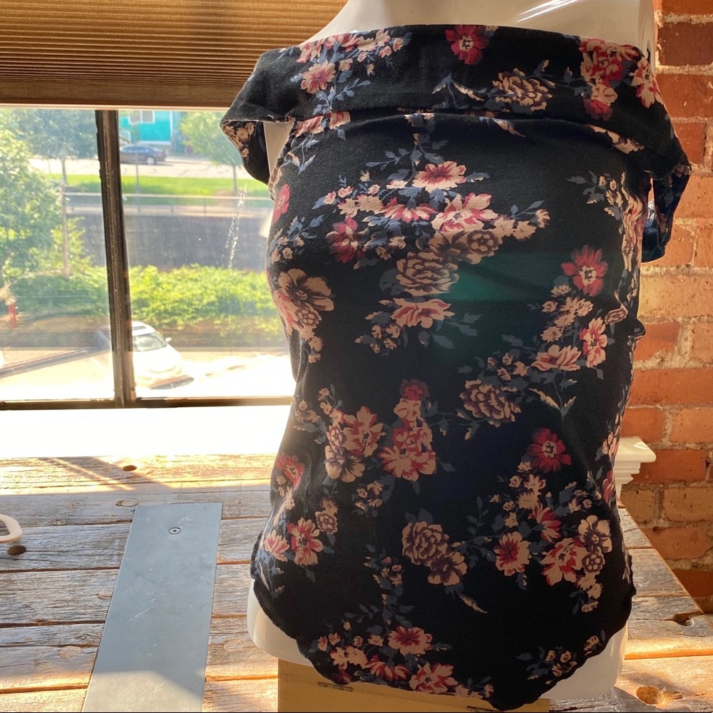 Free People Floral Bodysuit